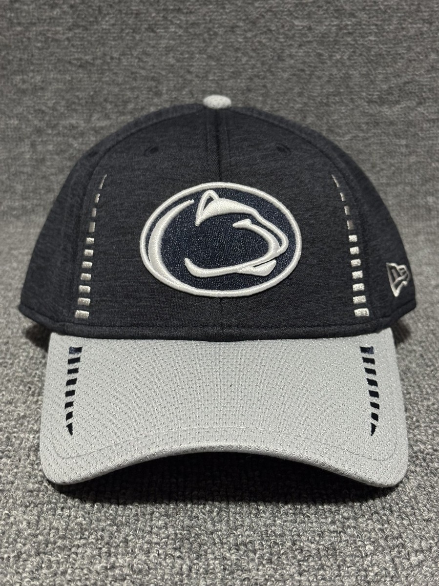 New Era Penn State Nittany Lions Pivot 9FORTY Adjustable Hat Black Gray