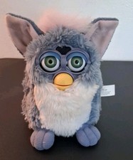 1998 Tiger Electronics Elephant Blue Furby 70-800 Vintage Purple READ