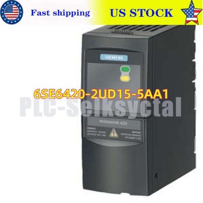 New Siemens MICROMASTER420 without filter 6SE6420-2UD15-5AA1 6SE6 420-2UD15-5AA1