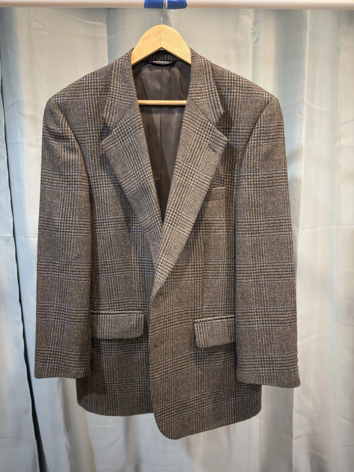 Cappotto sportivo Burberry 42? grigio a quadri