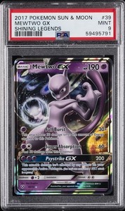 Mewtwo GX 39/73 Shining Legends Ultra Rare Holo Pokemon Card