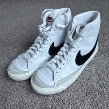 Nike Blazer Mid 77 Vintage White Black - size 5 women - EUC