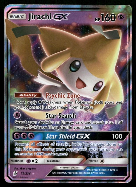 Jirachi GX #79 (Unified Minds (2019))