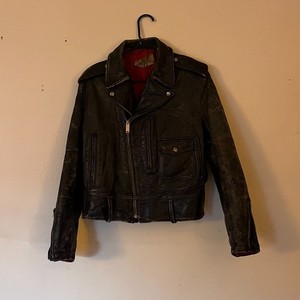 D Pocket Leather Jacket | eBay