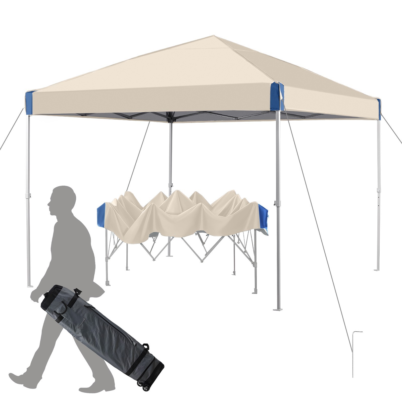 Heavy Duty Party Tent Folding Waterproof Gazebo