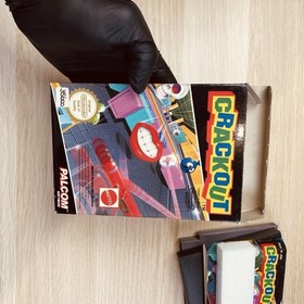 Crackout Crack Out Nintendo NES Gioco Completo PAL ITA Mattel Funzionante
