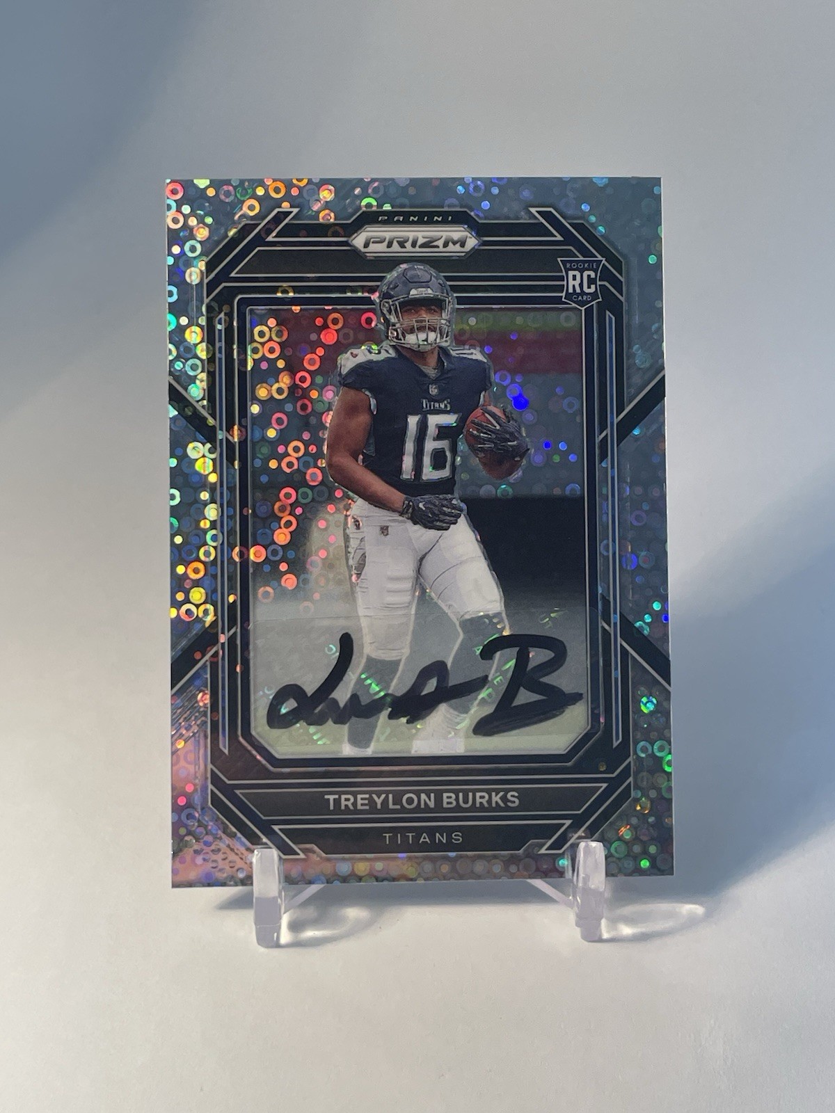 2022 Panini Prizm - Rookies Treylon Burks #313 No Huddle Prizm Autographs