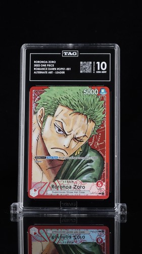 Roronoa Zoro (Alternate Art) graded TAG 10 for sale on eBay