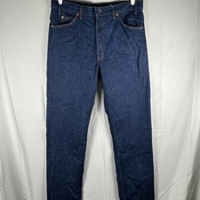 Levi's 505 Jeans Mens 36x31 Blue Vintage Orange Tab Straight Leg 90s