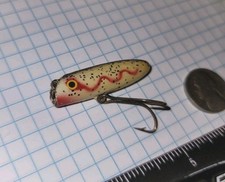 Vintage South Bend Trout Oreno Fly Rod Lure Rare Old Display Tackle Box Bait