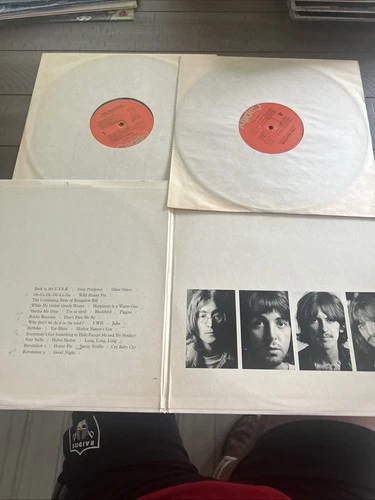 The Beatles White Album 1968 Apple SWBO-101 Vinyl 2xLP Vintage Record Numbered