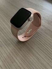 Apple Watch SE 2nd Generation - 40mm Aluminum Case with Pink Sport Band - Silver