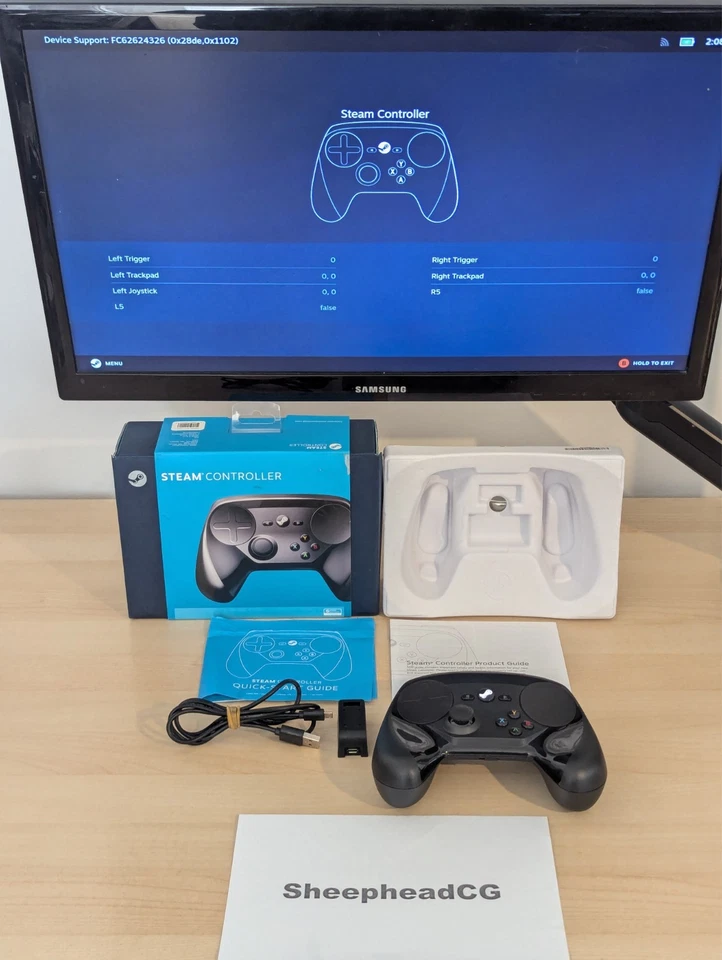 Valve Steam Controller - VGC, Complete with Dongle, Box & Fully Tested! - Image 2 of 4
