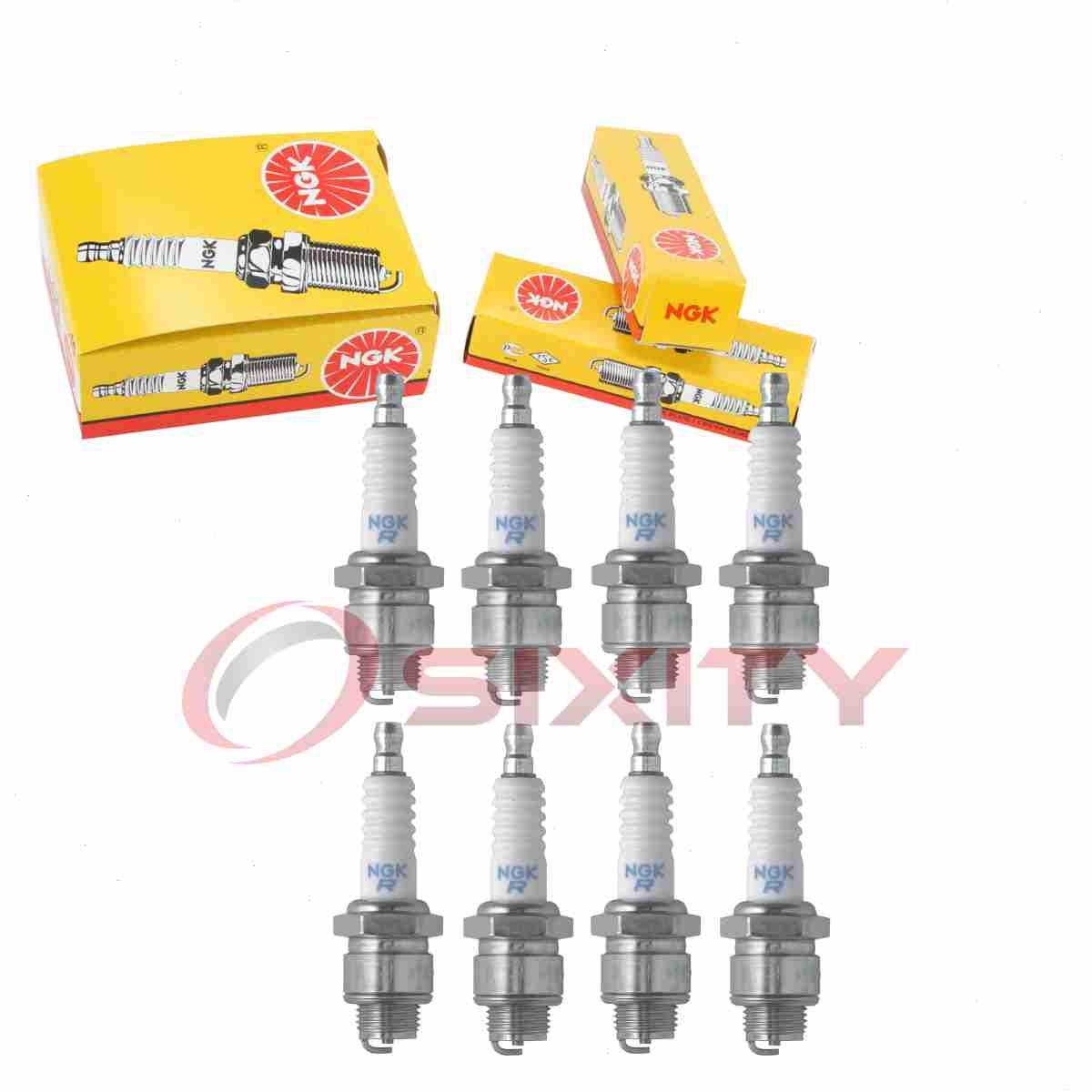 8 pcs NGK Standard Spark Plugs for 1961-1970 Chevrolet C20 Pickup 5.7L 4.6L pf