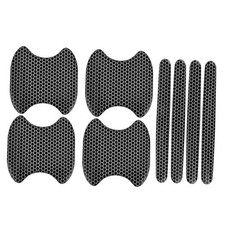 8pcs Door Handle Protection Stickers, Anti-Scratch Reflective Car Handle