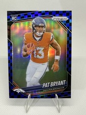 2025 Panini Prizm - Rookies Pat Bryant #366 Black & Blue Checker Prizm (RC)