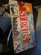 St. Louis In A Box Monopoly Style Family Board Game Late for the Sky Great Cond