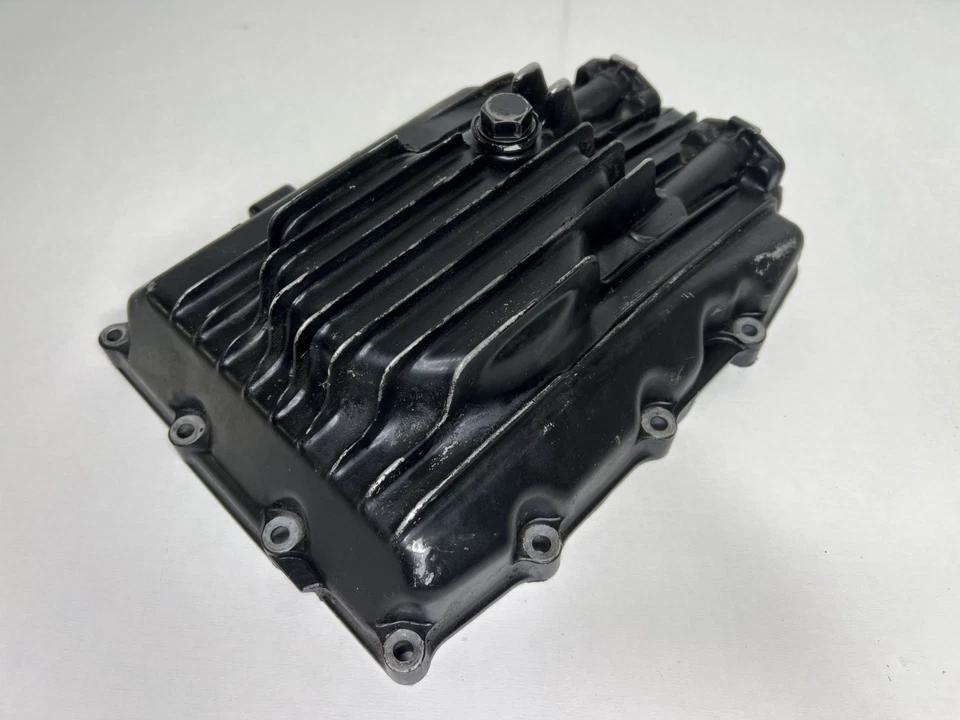 1979 79 Honda CB750 CB 750 Engine Motor Oil Pan Cover Case Bottom End Drain - Image 2 of 4