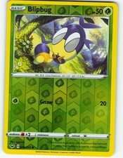 blipbug pokemon card value (017) 17/202 Common Card Type Blipbug Pokemon TCG Card 018/196