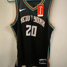 Nike New York Liberty Ionescu #20 Explorer Edition WNBA Jersey Women’s L Black