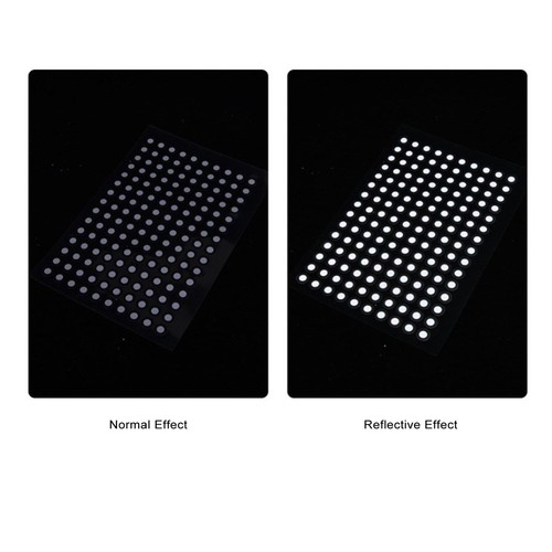 10 feuilles marqueurs de numérisation 3D points autocollants scanner points ID 3mm OD 6mm - Photo 22/24