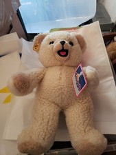Vtg 1986 Stuffed Bear Snuggle Fabric Softener...