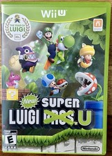 New Super Luigi U (Nintendo Wii U, 2013) CIB Green Case - Played Once / AS-IS