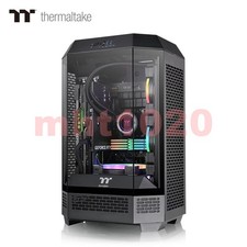 New Thermaltake The Tower 300 computer case black delivery fast
