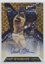 2020 Panini Donruss Elite Rookie Orange 23/25 Albert Okwuegbunam #RA-AO Auto 9r9