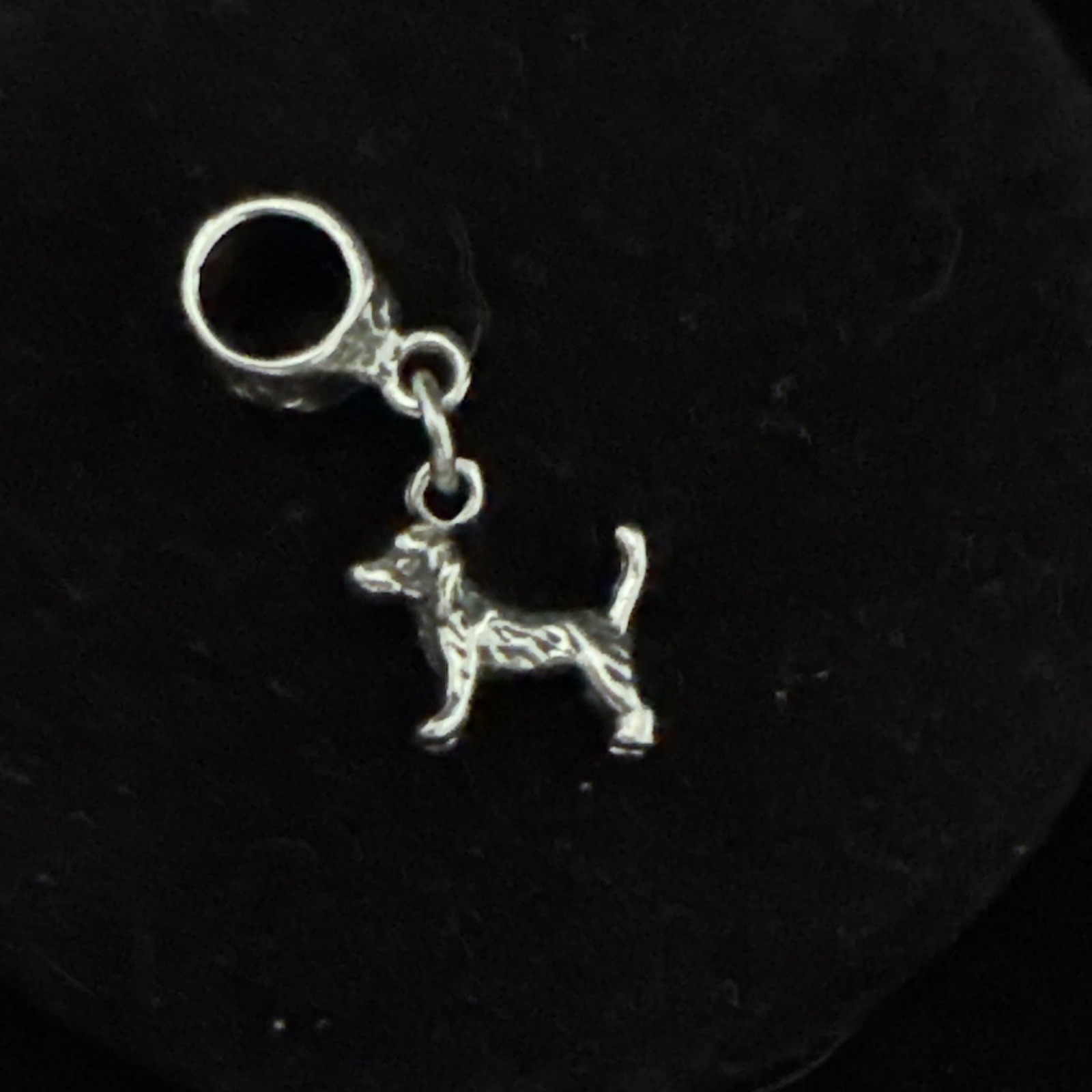 Beagle Dog 925 Solid Sterling Silver European Dan… - image 4