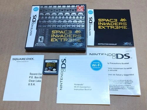 Space Invaders Extreme Nintendo DS - Authentic Complete Tested - NICE!! 😎🎮🔥