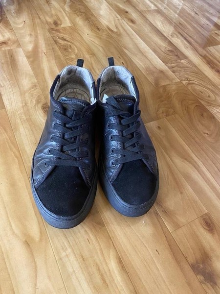 Women Ecco Loafers Black Leather 41