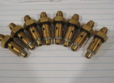 USED SET 8  Hilborn 20AS Nozzles-  ( .035" )  1/2-20 thread    1/4" TIP