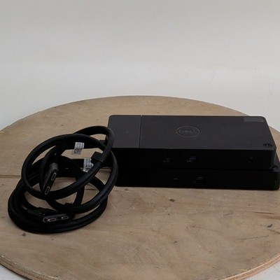 Lot of 2 Dell WD19DCS Performance Dual Type C Docking Stations - No AC Adapters