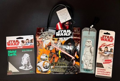 Star Wars Lot Bundle R2-D2 Metal Earth Model Kit Stickers Bookmark Gift Set