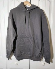 Port and Company Core Fleece Pullover Hoodie / Size L / Grey / NWOT