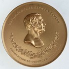 "1848" Major General Zachary Taylor - Victory at Buena Vista 90mm Bronze Medal — photo 1