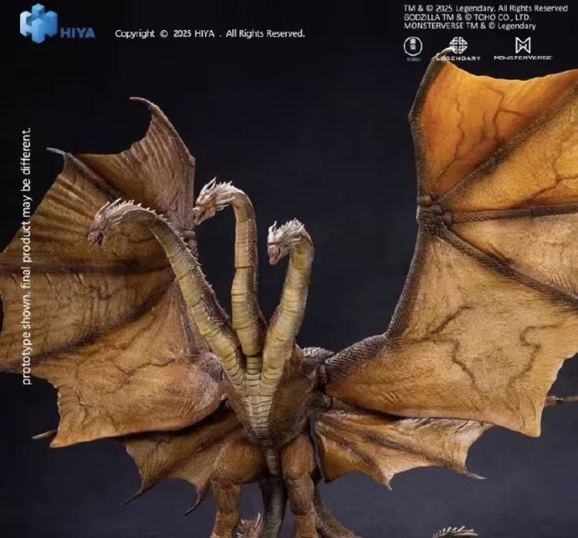 ニンナ トラモント Hihha オリカラ Hiya Toys Godzilla: King of the Monsters King Ghidorah 2.0