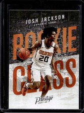 2017-18 Panini Prestige Josh Jackson Class RC #4 Suns Rookie