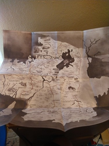 Assassin's Creed Shadows Collector's Edition NUR Weltkarte - Bild 2 von 7