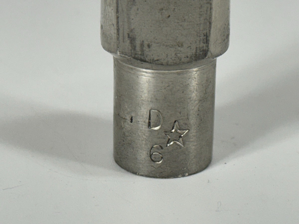 Vintage Dukoff Miami-Florida D6* Metal Alto Saxophone Mouthpiece