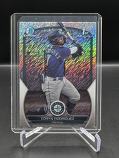 2023 BOWMAN CHROME!  EDRYN RODRIGUEZ!  1ST BOWMAN!  SHIMMER REFRACTOR!  BCP-185