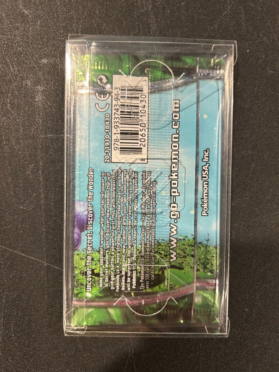 ポケモンカード　diamond&pearl ブリスターパック　未開封 Pokemon Diamond & Pearl Secret Wonders Booster Pack - 10 cards for