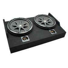 Kicker 43C124 12" Car Subwoofer Fits 15-25 Ford F150 Super Cab Dual Sub Box 150W