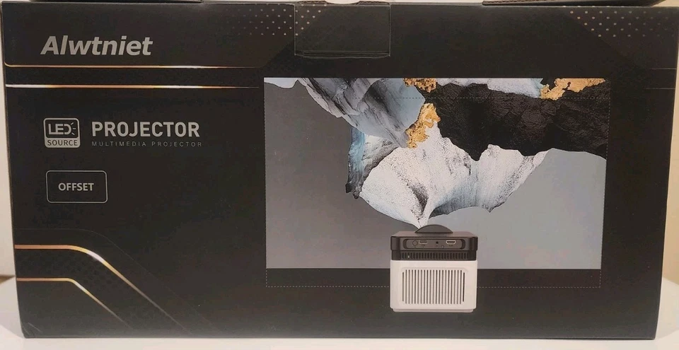 Magcubic HY450 900 ANSI 0.6:1 UST 1080P Native 8K Android 11 Projector Wi-Fi 6 - Image 2 of 4