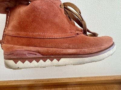 Authentic Visvim Brick Red Suede Men s  Mid Boots Size US 8
