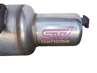 JDM Subaru WRX STi GENOME Exhaust Muffler GDA GDB 2000-2007 | eBay