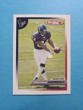 VERNAND MORENCY 2005 TOPPS TOTAL RC ROOKIE FOOTBALL CARD # 478 G5136. rookie card picture