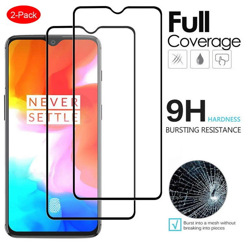 9D Full Cover Tempered Glass Screen Cover For OnePlus 8 Pro 8 7T 7 6T 6 Pro 3T - Image 2 of 4