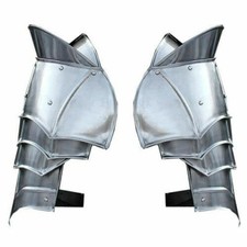 Warrior Pauldron Medieval Renaissance Re-enactment Steel Larp Shoulder Armor Set